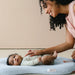 Snuggle me LoungerCurveCover organic cotton muslin