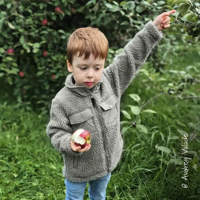 Veste mi-saison en sherpa pour garçon Gusti® Tripp – Tailles 4 à 14