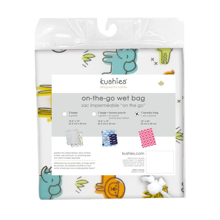 Kushies On-the-Go Wet Bag / Laundry Bag