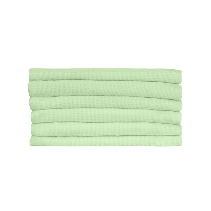 Foundations Couvertures ThermaSoft™ - Couvertures thermiques en tricot 100 % coton (paquet de 6)