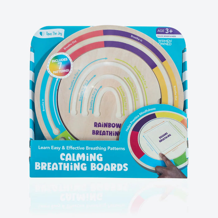 FDMT Open Joy Planche de respiration en bois pour enfants – Outil de pleine conscience et de régulation émotionnelle
