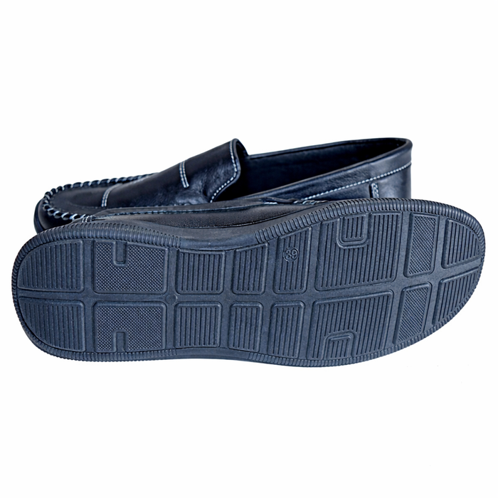 Formal Wear Teen & Young Adult Dress Loafers – Black , Cognac & Navy | Classic Slip-On Style EU - Sizes 39 to 44