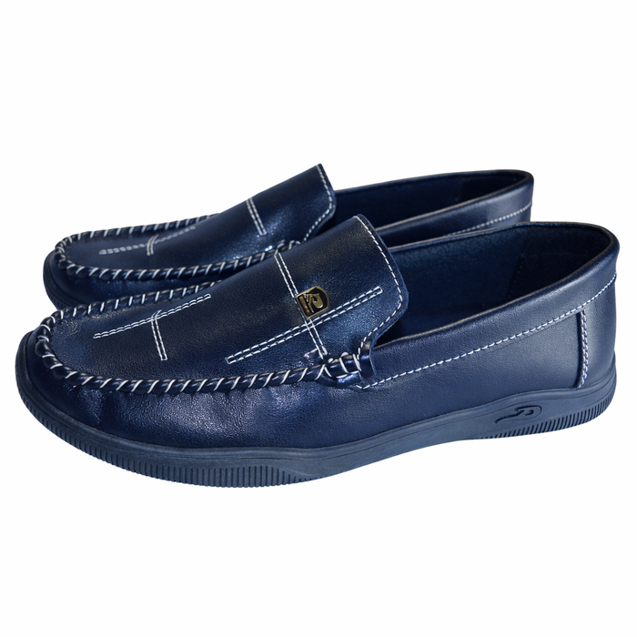 Formal Wear Teen & Young Adult Dress Loafers – Black , Cognac & Navy | Classic Slip-On Style EU - Sizes 39 to 44