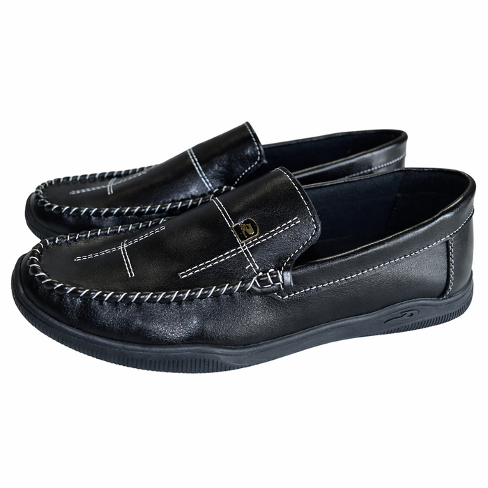 Formal Wear Teen & Young Adult Dress Loafers – Black , Cognac & Navy | Classic Slip-On Style EU - Sizes 39 to 44