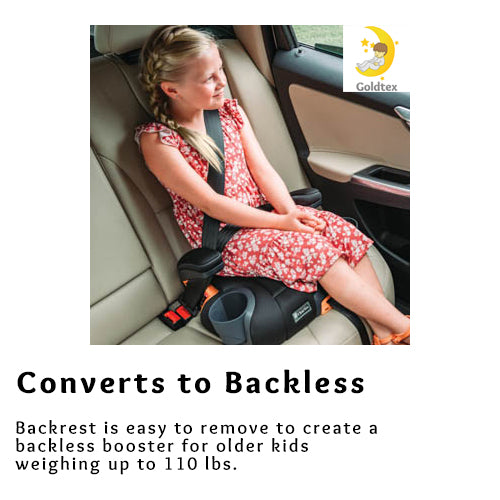 Chicco KidFit® ClearTex® Plus 2-in-1 Belt-Positioning Booster Car Seat