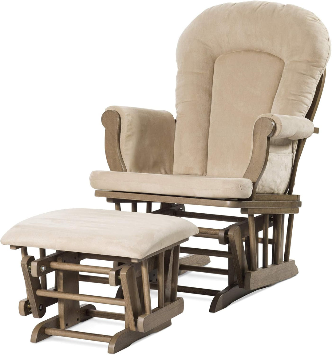 Child Craft Cozy Glider Chair Dusty Heather/Beige