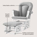 Child Craft Cozy Glider Chair Detachable cushions - Smooth gliding motion - Rubber wood frame for stability