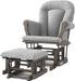 Child Craft Cozy Glider Chair Dapper Grey/Light Grey