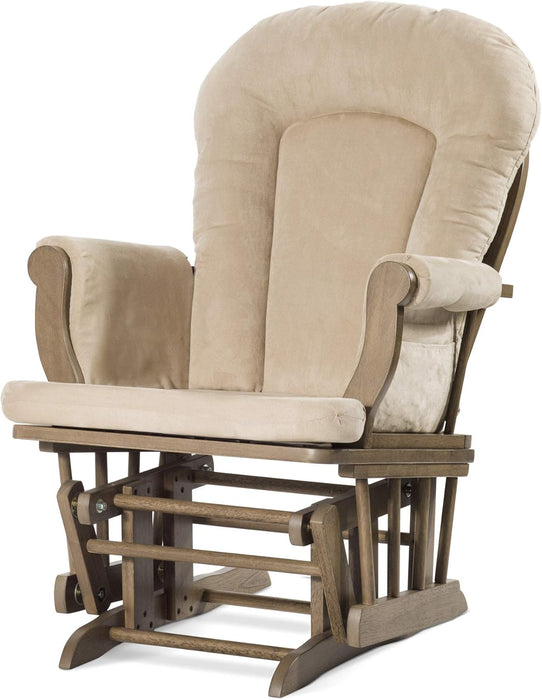 Child Craft Cozy Glider Chair Dusty Heather/Beige - hero view - chair only
