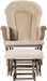 Child Craft Cozy Glider Chair Dusty Heather/Beige Front