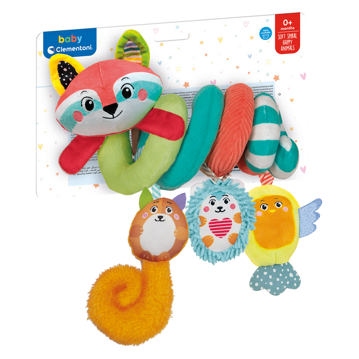 Clementoni® Soft Spiral Happy Animal 0+
