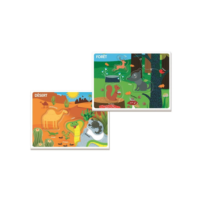Clementoni® Kids Animals And Their Habitat 3-5 Years