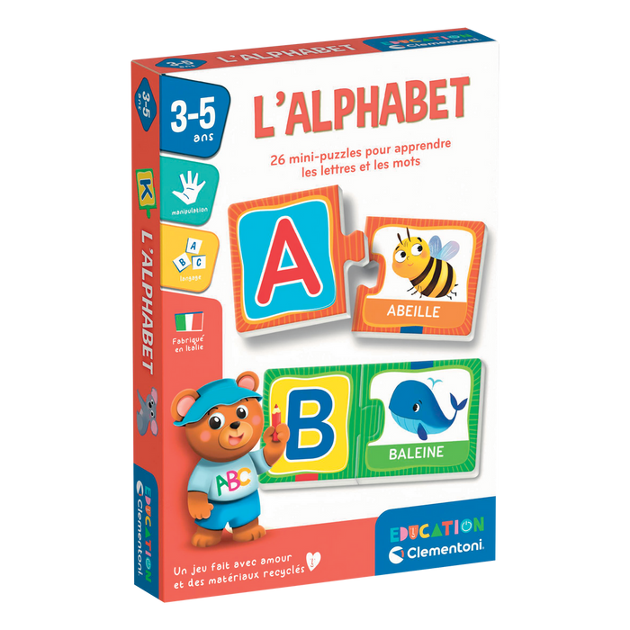 Clementoni® Kids Education Alphabet 3-5 years