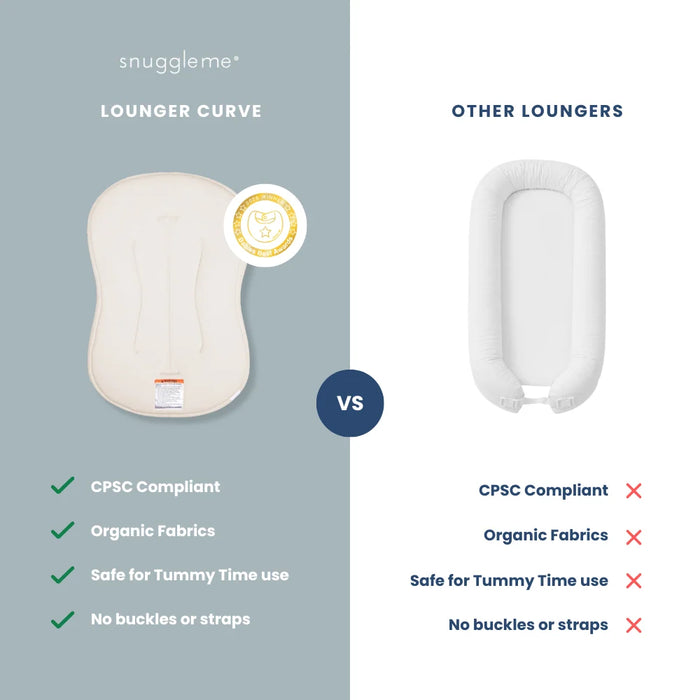 SnuggleMe Organic® - Snuggle Me® Lounger Curve