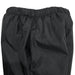 Conifere polar fleece-lined winter pants close-up showing elastic waistband and black fabric.