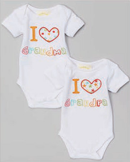 Cora® Short Sleeve Onesie Gift Heart Sets Size | 1m to 12m