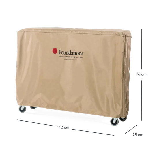 Foundations® Crib Saver® Crib Cover – Heavy-Duty Protective Cover for Folding Wood & Steel Cribs