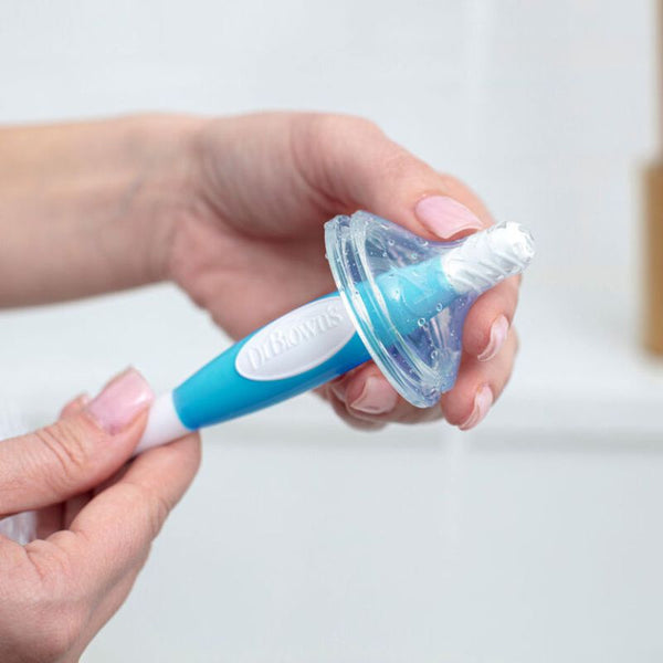 Dr. Brown's Natural Flow Anti-Coliques Options + Biberon en verre étroit, coffret de démarrage de 18 pièces