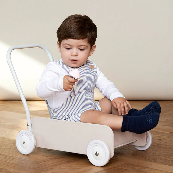 GoBabyGo Baby & Toddler Non-Slip Organic COTTON Crew Socks | OEKO-TEX® certified