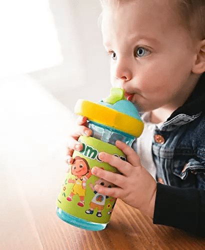 The First Years Bouteille d'eau pour enfants Chill & Sip Cocomelon