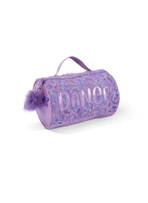 Sac de sport à paillettes Danshuz® motif floral lavande
