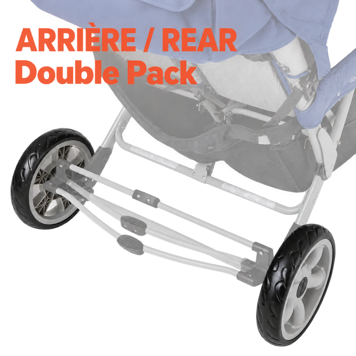 Replacement Wheels for Foundations GAGGLE® Jamboree 6-Passenger Stroller