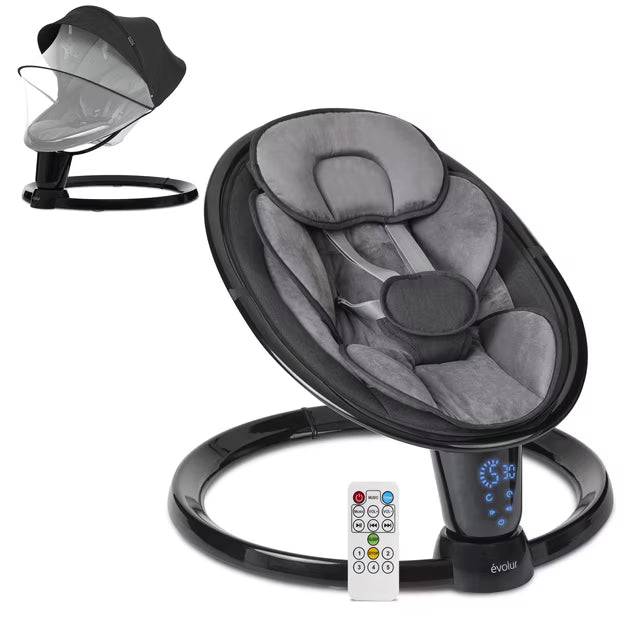 Balançoire pour bébé Dream on Me SootheSway, blanche