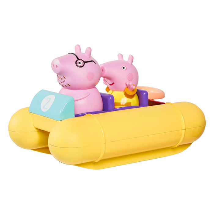 Pédalo jouet de bain à tirer Peppa Pig de Tomy Toomies (18m+)