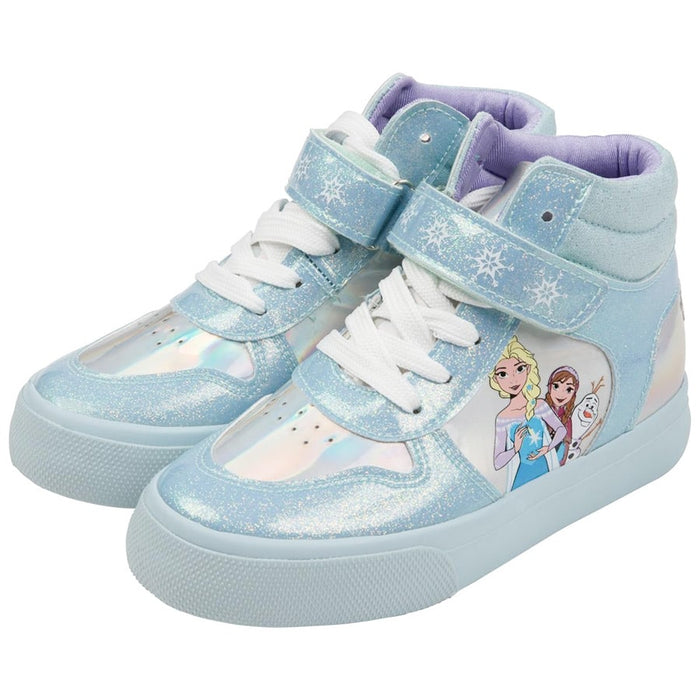 Ground Up Disney Frozen High Top Sports Youth Girls Lace-up Shoes