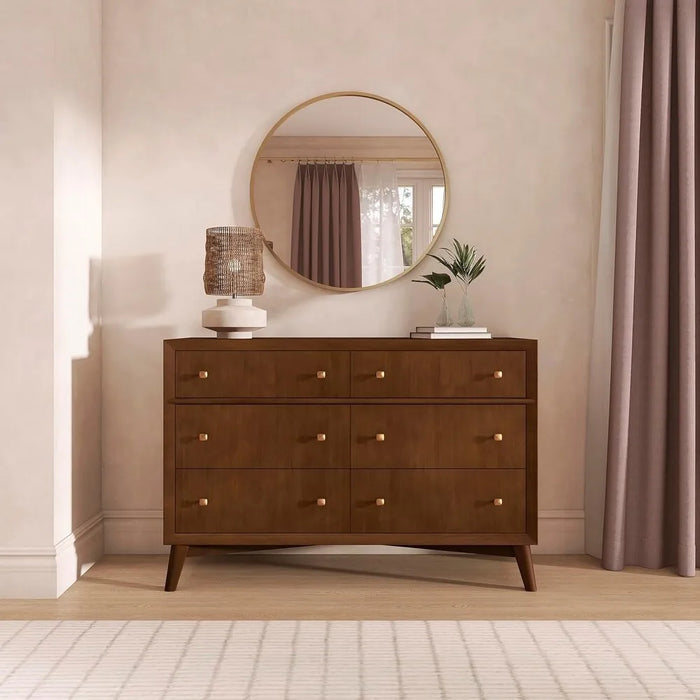 Evolur Antilia Mid Century - Double Dresser