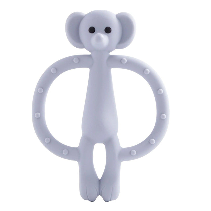 Kushies Silisafari Silicone Teether - Elephant
