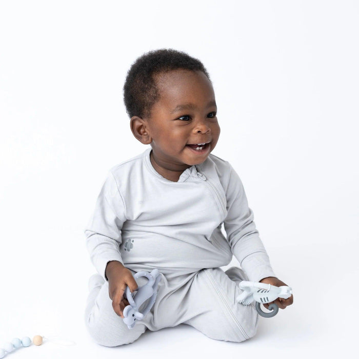Kushies Silisafari Silicone Teether - Elephant