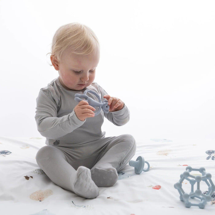 Kushies Silisafari Silicone Teether - Elephant