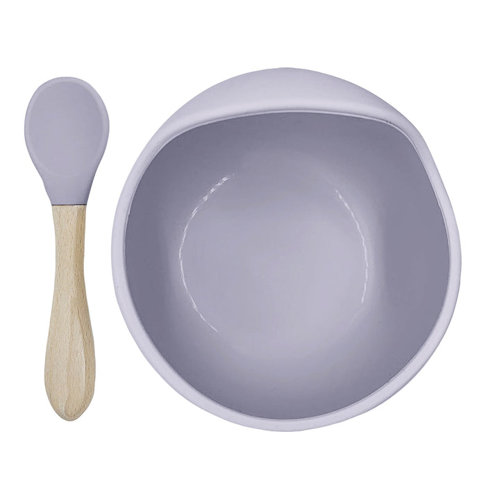 Kushies Siliscoop Bowl & Spoon Set