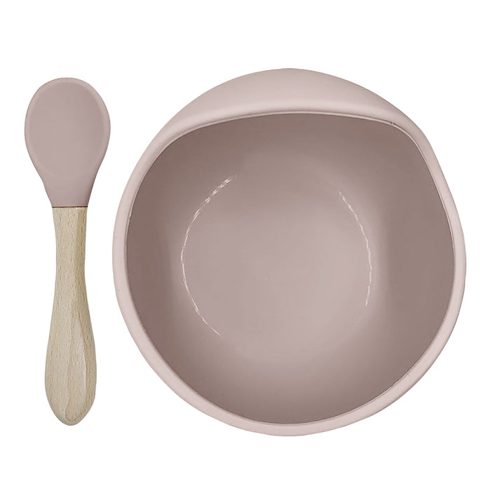 Kushies Siliscoop Bowl & Spoon Set