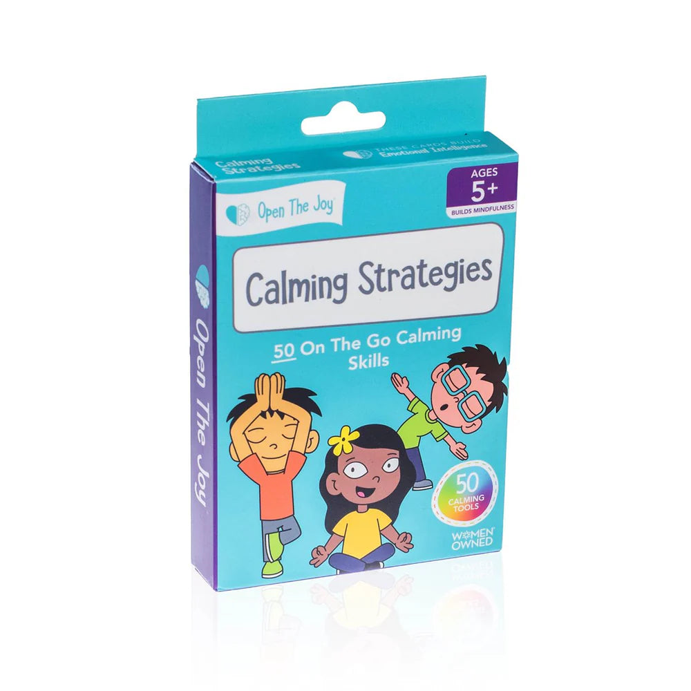FDMT Open The Joy Calming Strategies Cards for Kids, 5 years +