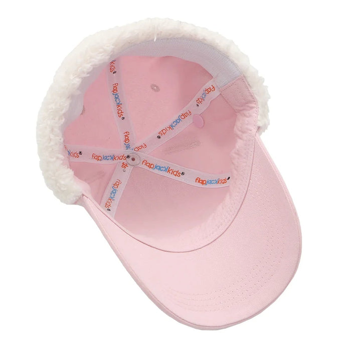 Flapjack Kids 3D Caps with Earflaps - Kitty Cat