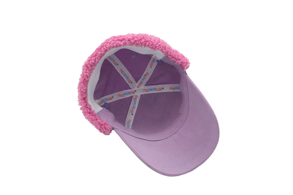 Casquettes 3D avec oreillettes de sherpa de Flapjack Kids - Licorne