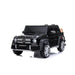 Mercedes-Maybach G 650 black ride-on toy car for kids shown on a white background.