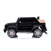 FR8913 black ride-on toy car for kids shown in profile view against a white background.