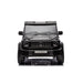 DK-G63 black ride-on toy car for kids shown from the front on a white background.