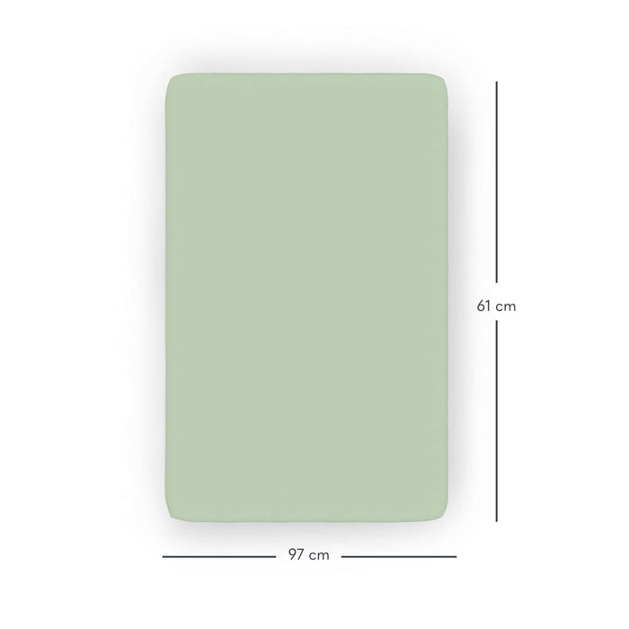 Foundations® SafeFit™ Elastic Fitted Crib Sheets – Compact Size (Up to 1.5") – White, 6 Pack