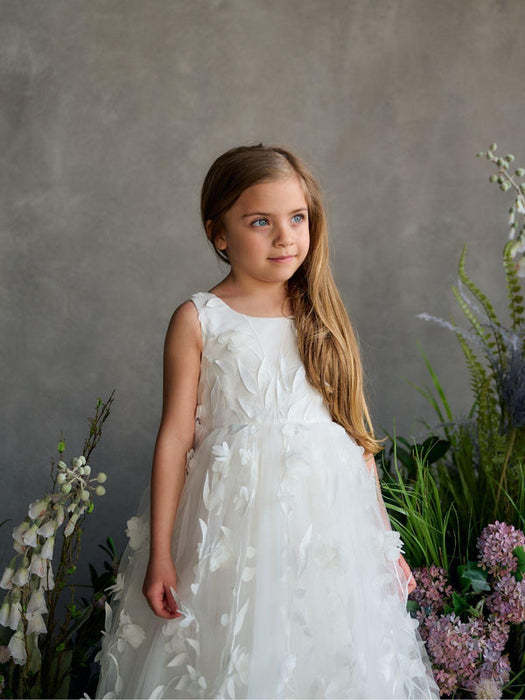 Teter Warm FX21 Iris - Girl's Flower Girl Dress Off White