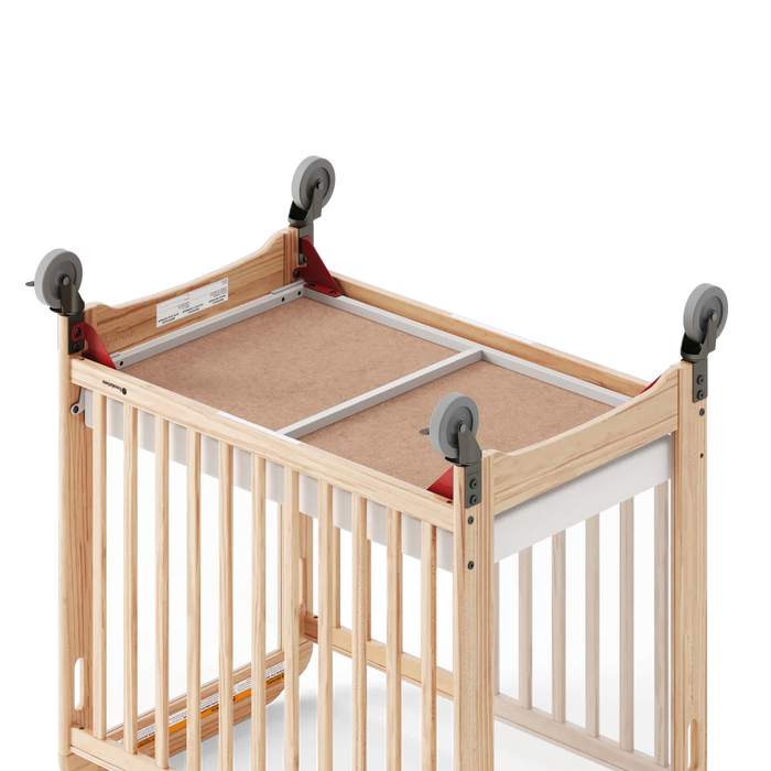 Lit de bébé compact d'évacuation Foundations Next Generation First Responder® – Lit de bébé Clearview pour garderie