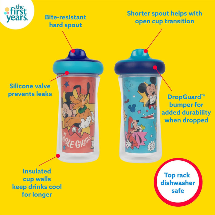 First Years® Disney Mickey Mouse Kids Insulated Sippy Cups