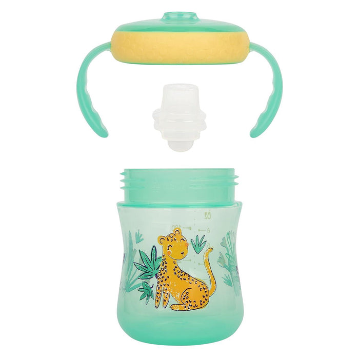 First Years® Soft Spout Trainer Toddler Cups 2pk - Leopard and Toucan -Jungle