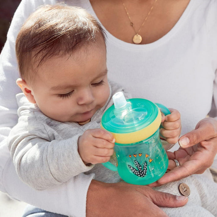 First Years® Soft Spout Trainer Toddler Cups 2pk - Leopard and Toucan -Jungle