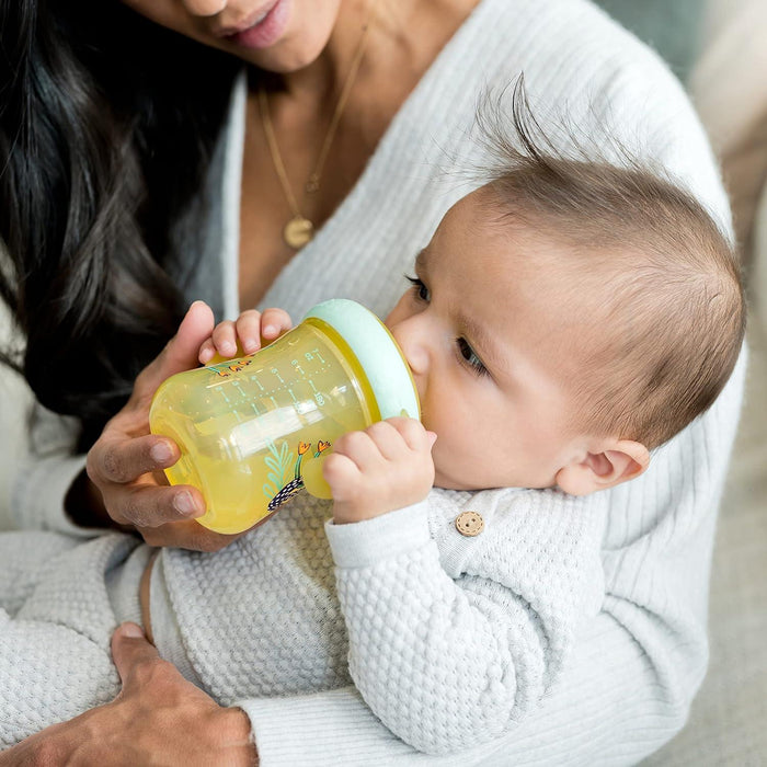 First Years® Soft Spout Trainer Toddler Cups 2pk - Leopard and Toucan -Jungle