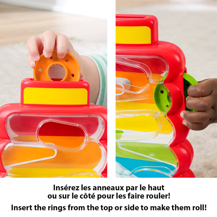 Jouet d'éveil Fisher-Price® Anneaux à Empiler à Bascule 9M+