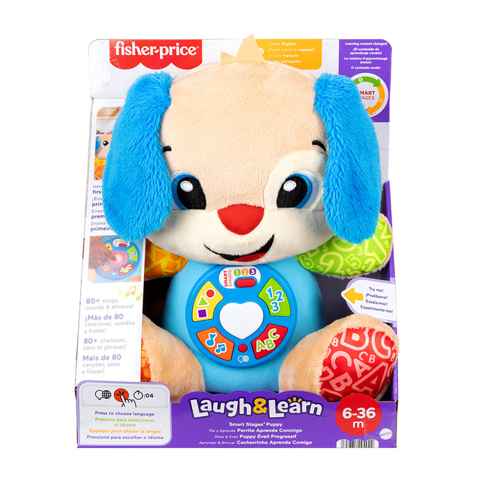 Fisher Price® Laugh & Learn - Smart Stages Puppy Lights and Sounds - Bilingual Version
